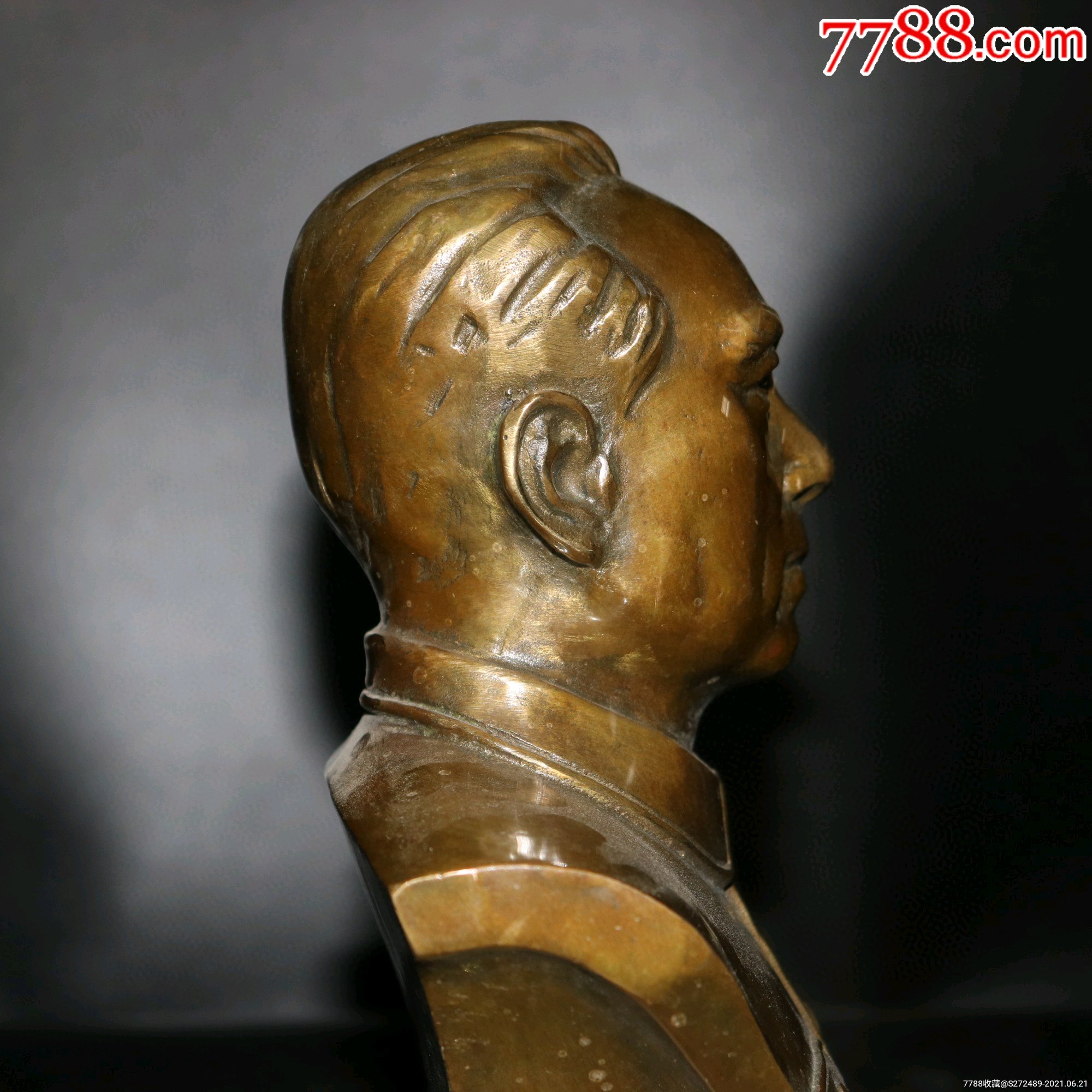 周总理立体头部像不议价