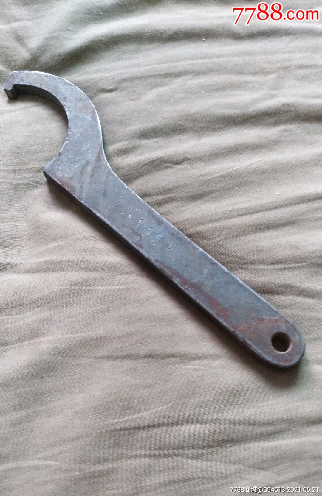 0浏览量:备注:怀旧收藏带有编号的实用特种工具调整老式扳手,看品如图