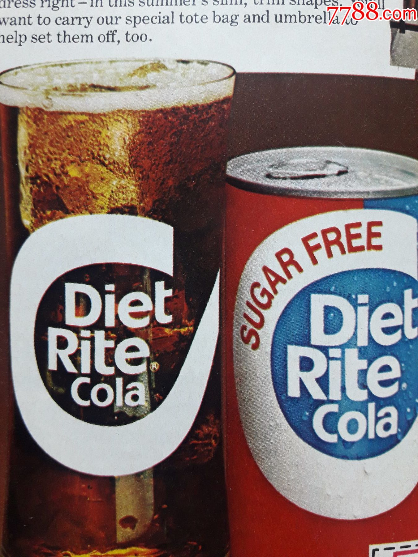 早期美国皇冠可乐广告