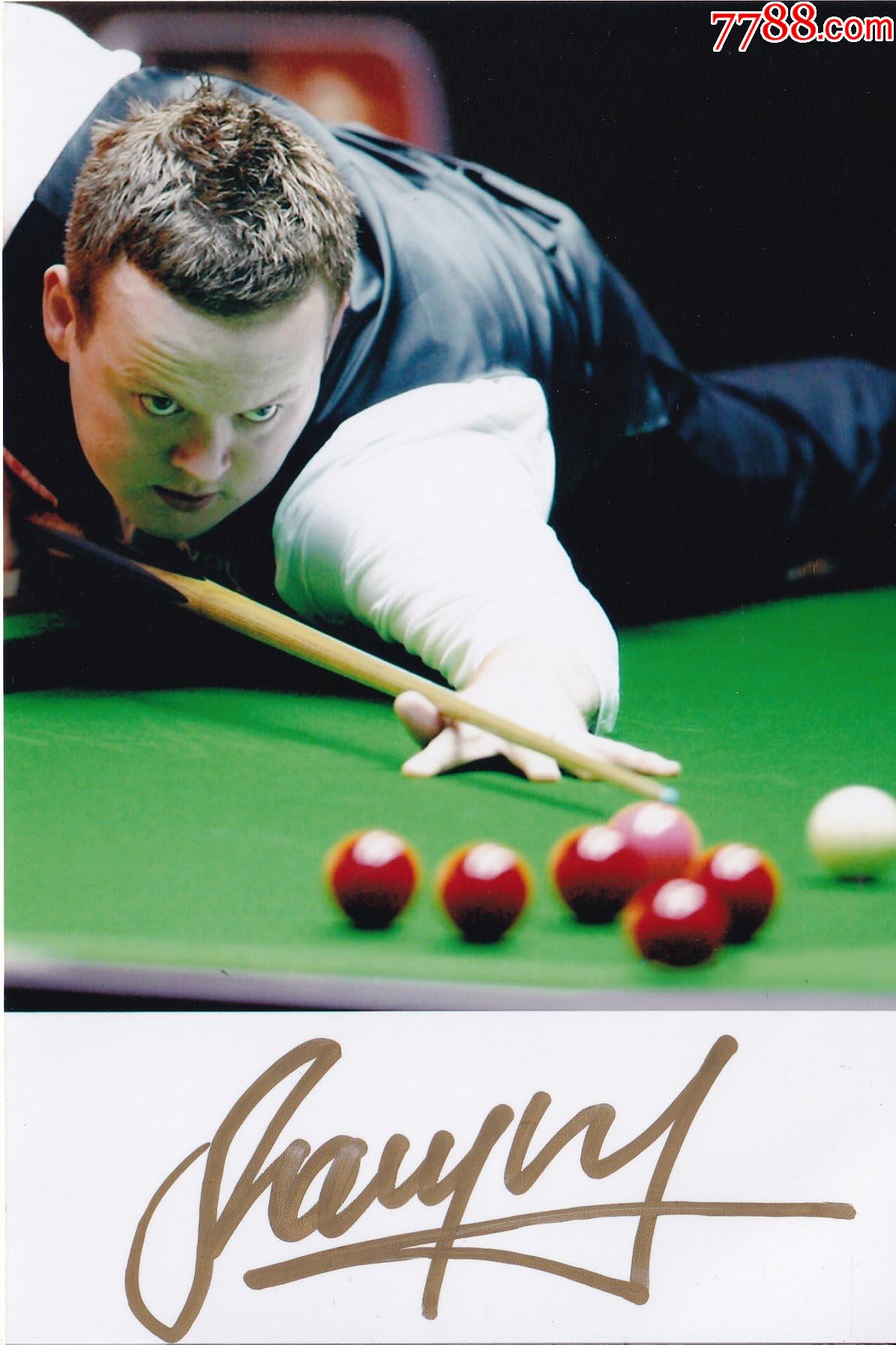 官方正品a正版斯诺克肖恩墨菲亲笔签名照送礼佳品生日礼物珍藏
