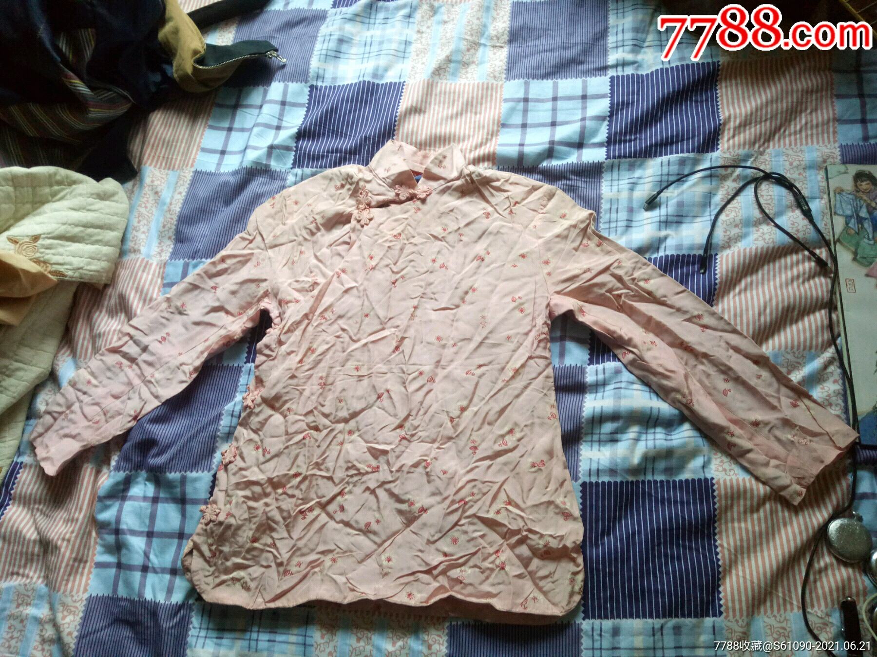 民国短马褂,女款丝绸的