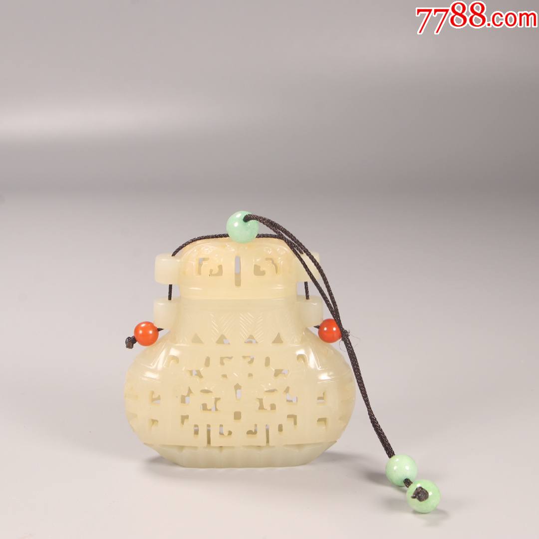 清和田玉香囊-价格:17000元-se80977903-荷包/香囊-零售-7788收藏__收