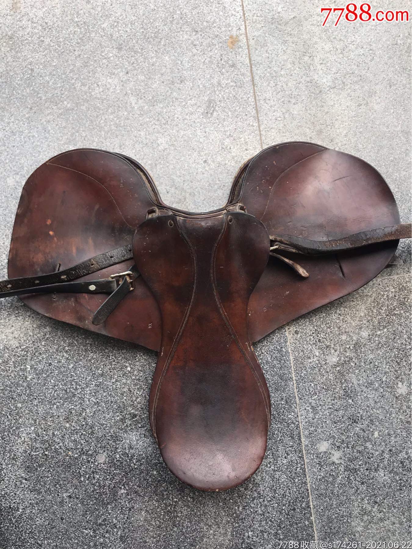 抗战时期骑兵马鞍