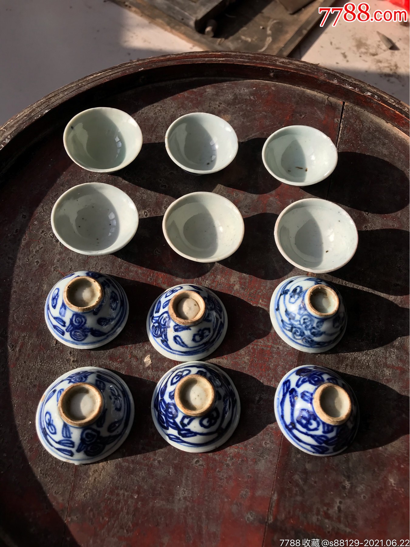 清代青花酒杯_青花瓷_憨厚的乡下人【7788收藏__收藏热线】