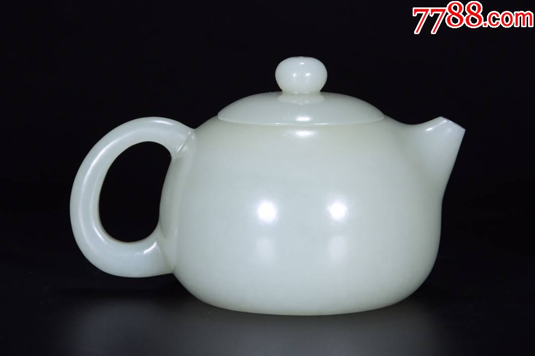 新疆和田玉茶壶图片(和田玉茶壶的功效与作用)