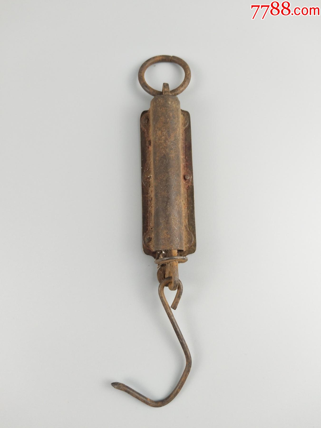 民国时期外国铜弹簧秤