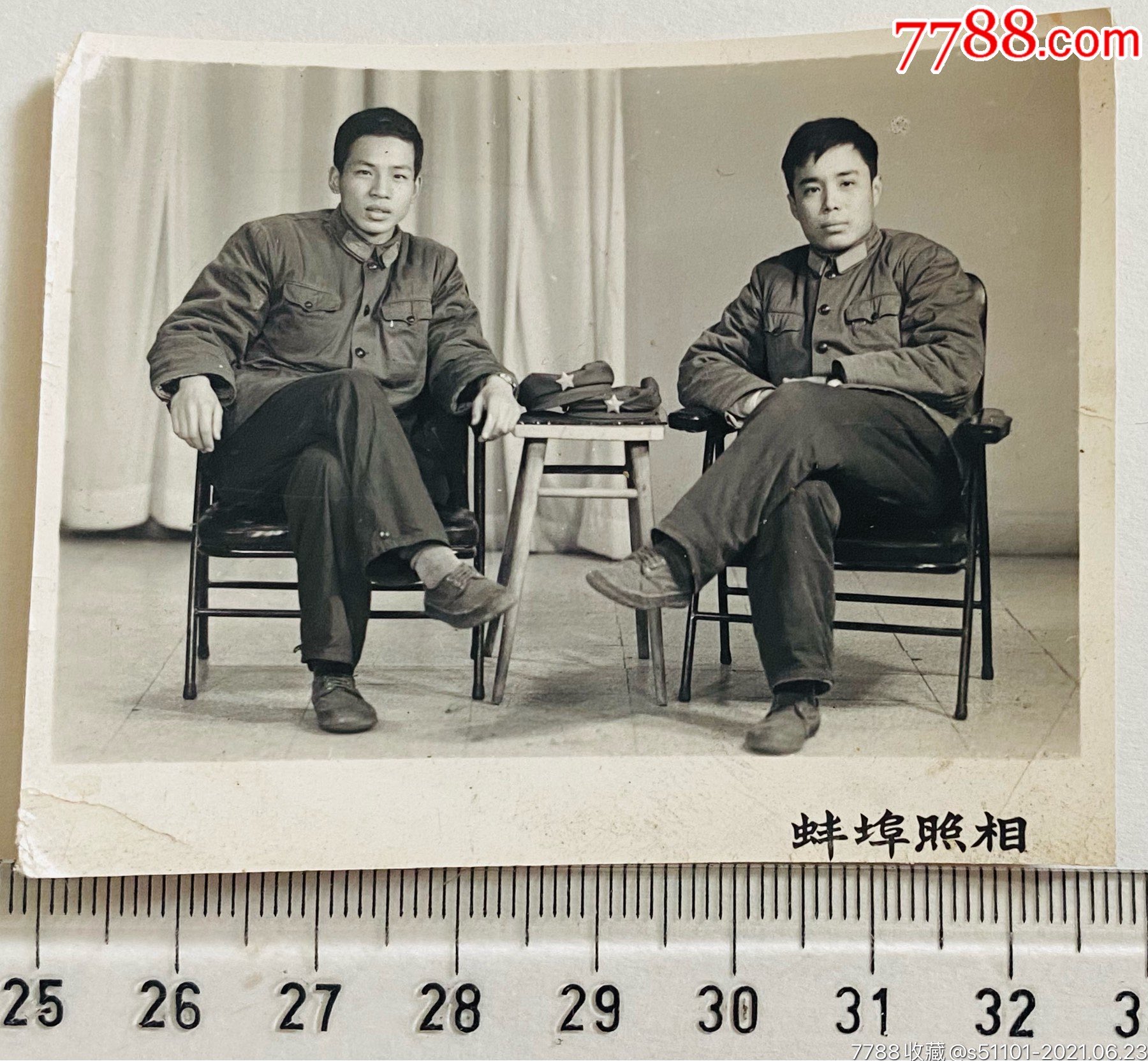 早期解放军合影照-价格:8元-se81006618-老照片-零售-7788收藏__收藏