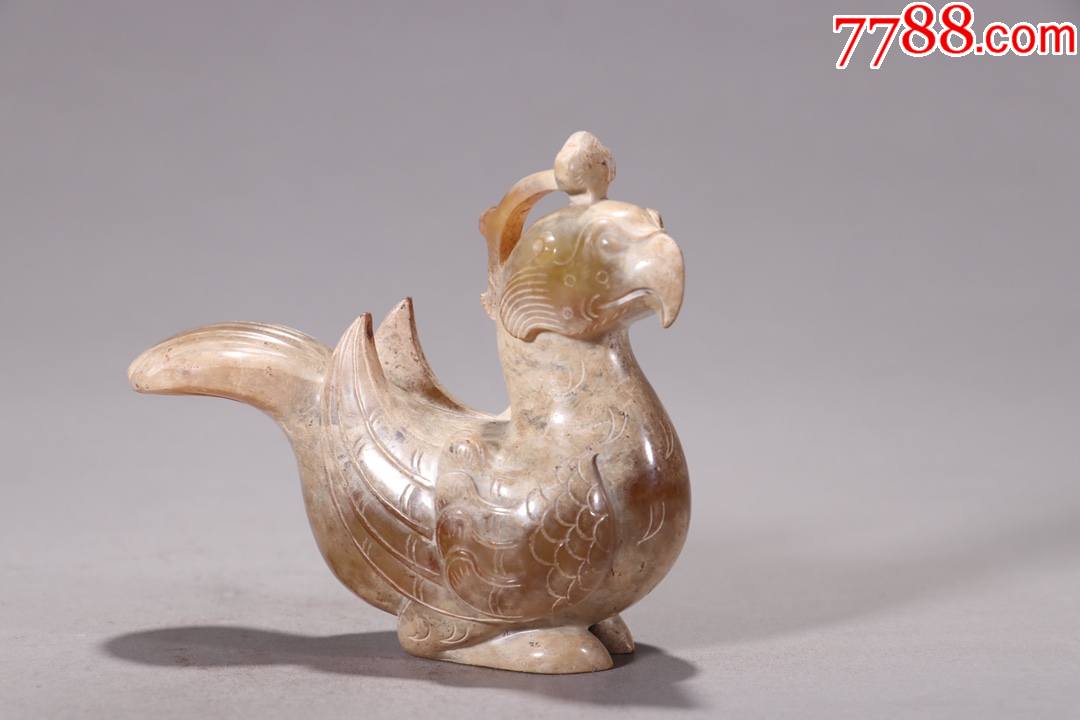 旧藏高古玉玄鸟a19s45f