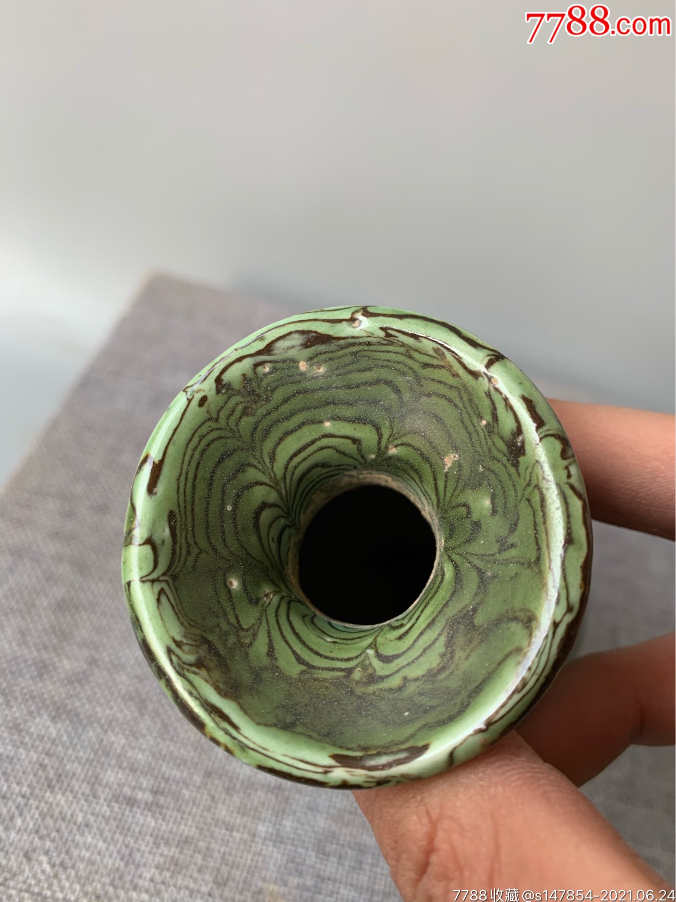 当阳峪窑绿釉瓷器图片图片
