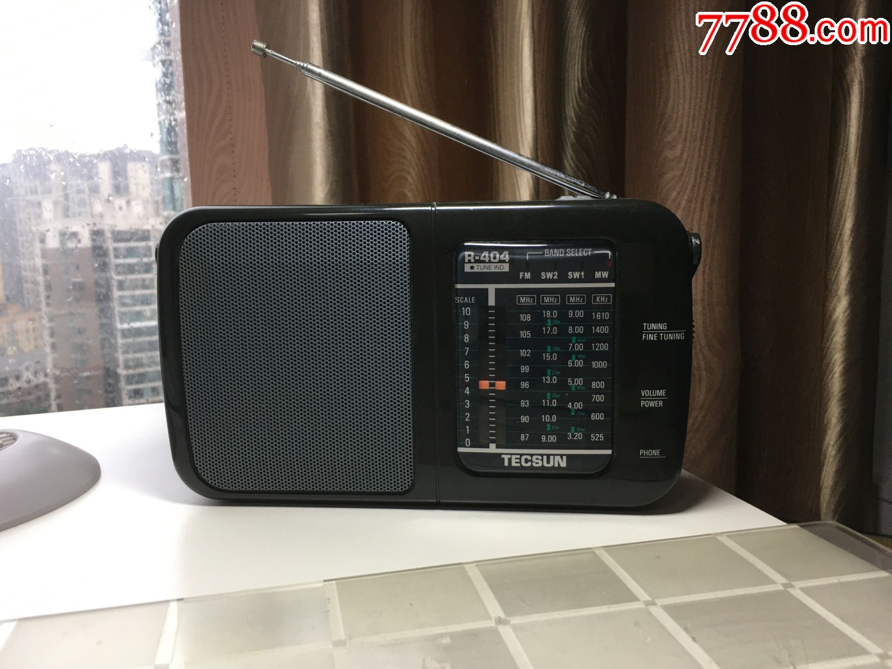 德生r404四波段收音机