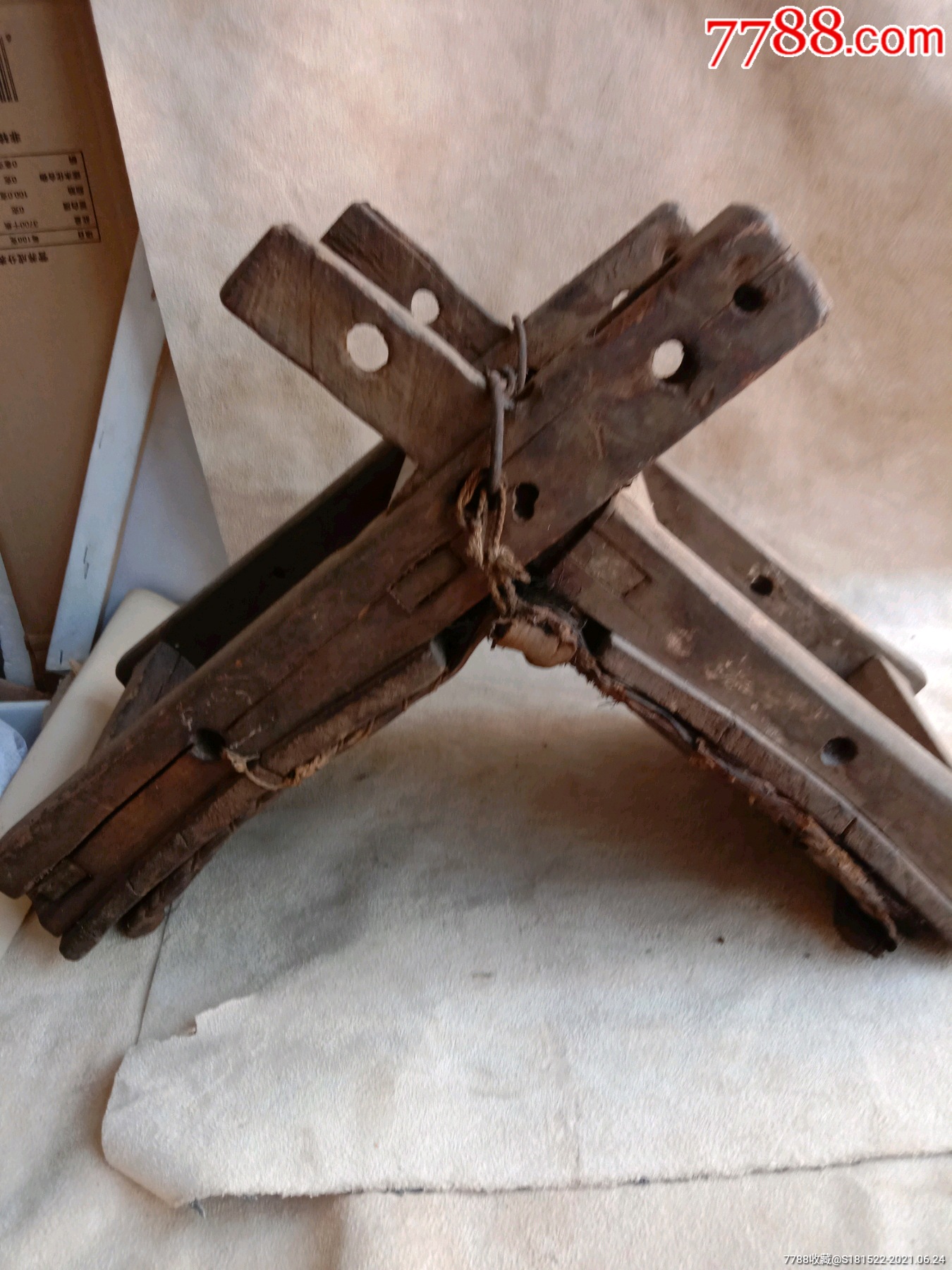 老马驼架老背架马具茶马古道民俗馆收藏老物件