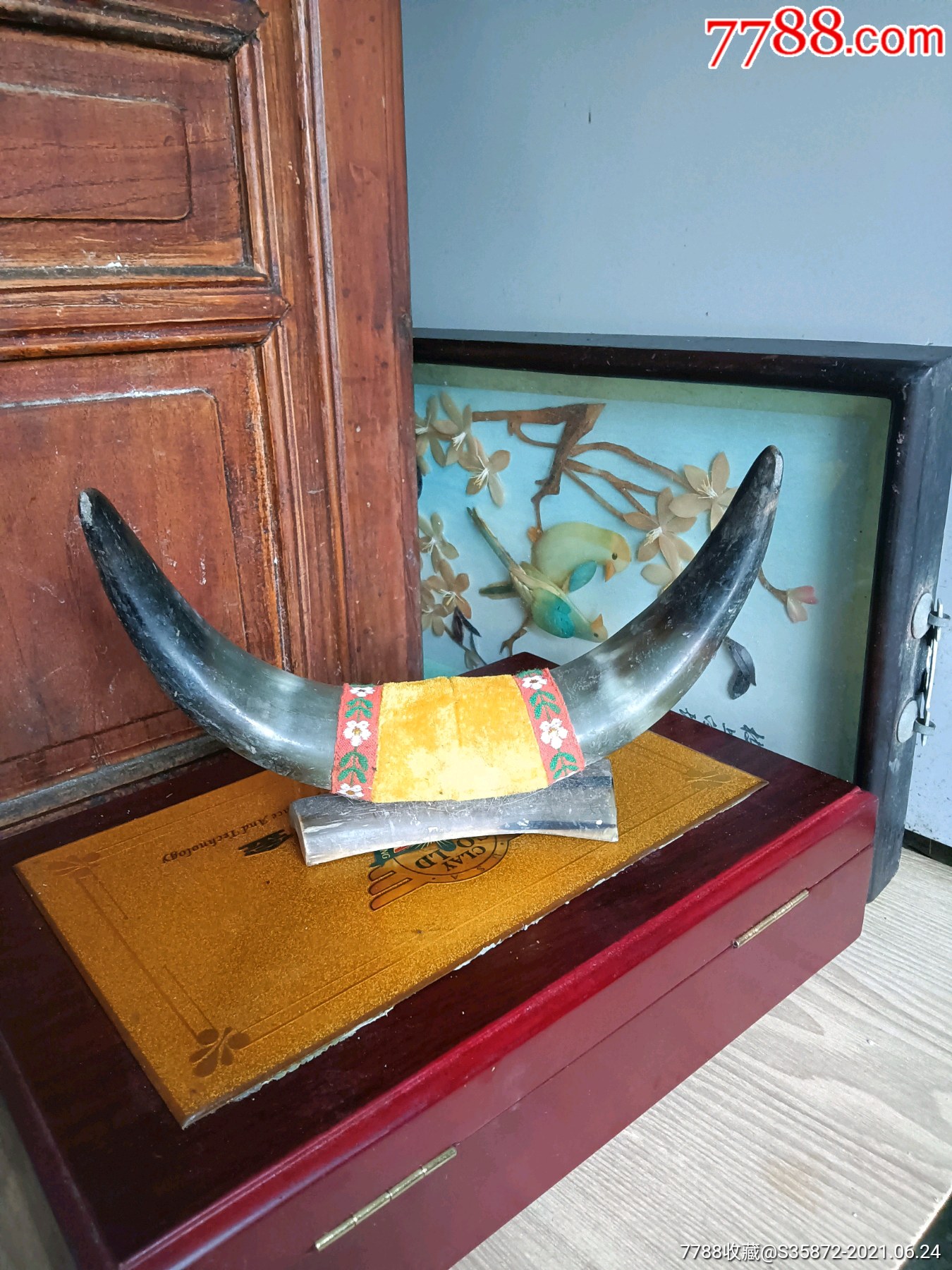牛角摆件