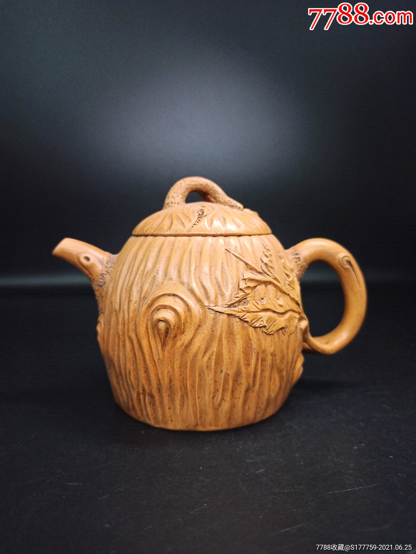 臻品紫砂壶文房摆件造型古朴气势沉稳老味十足极有韵味整款壶简练古朴