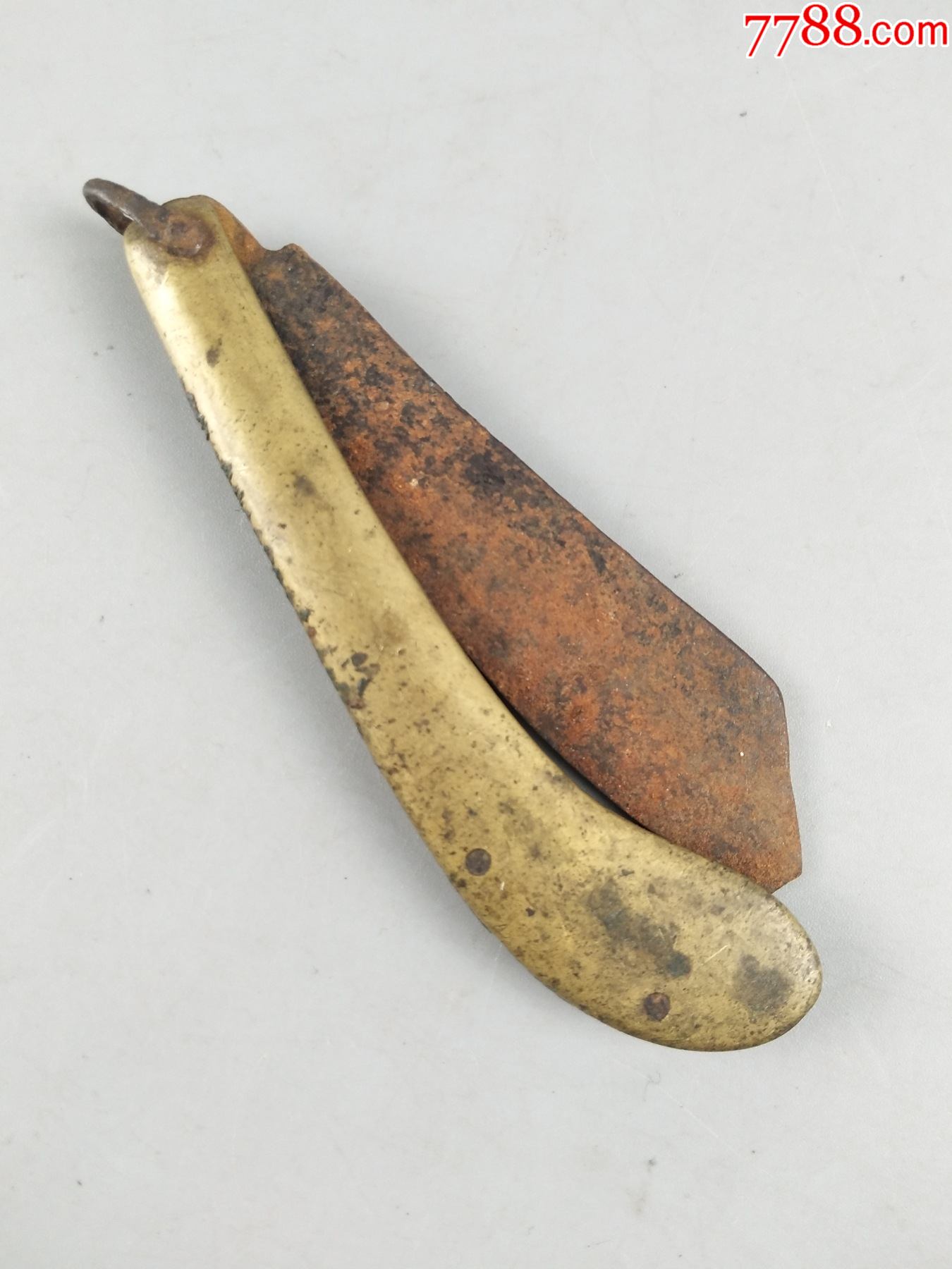 汤匙￥1808品99多用铜工具￥1608品99旧时折叠小刀￥8008品99旧