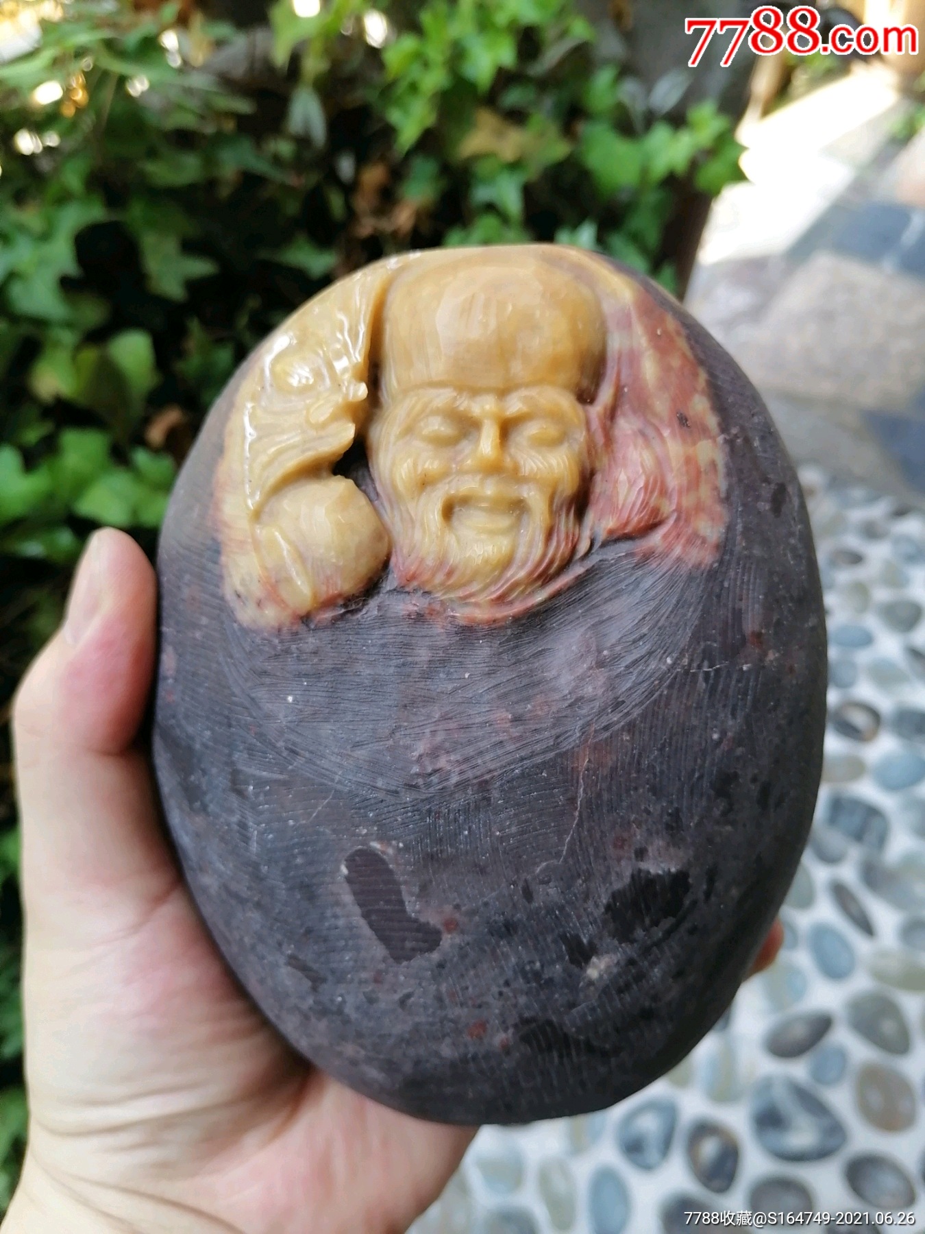 青田龙蛋石寿星