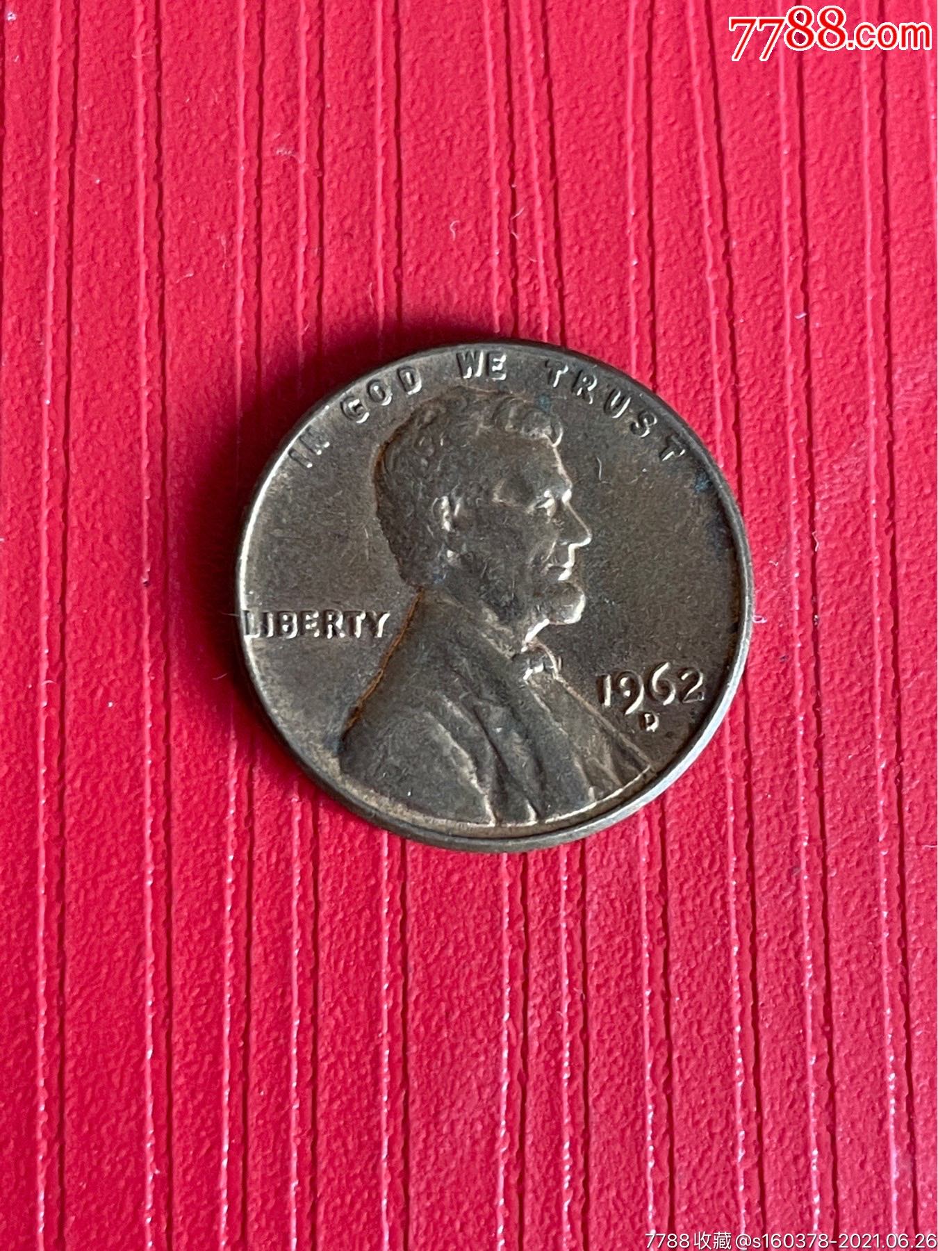 美元硬币一分图片