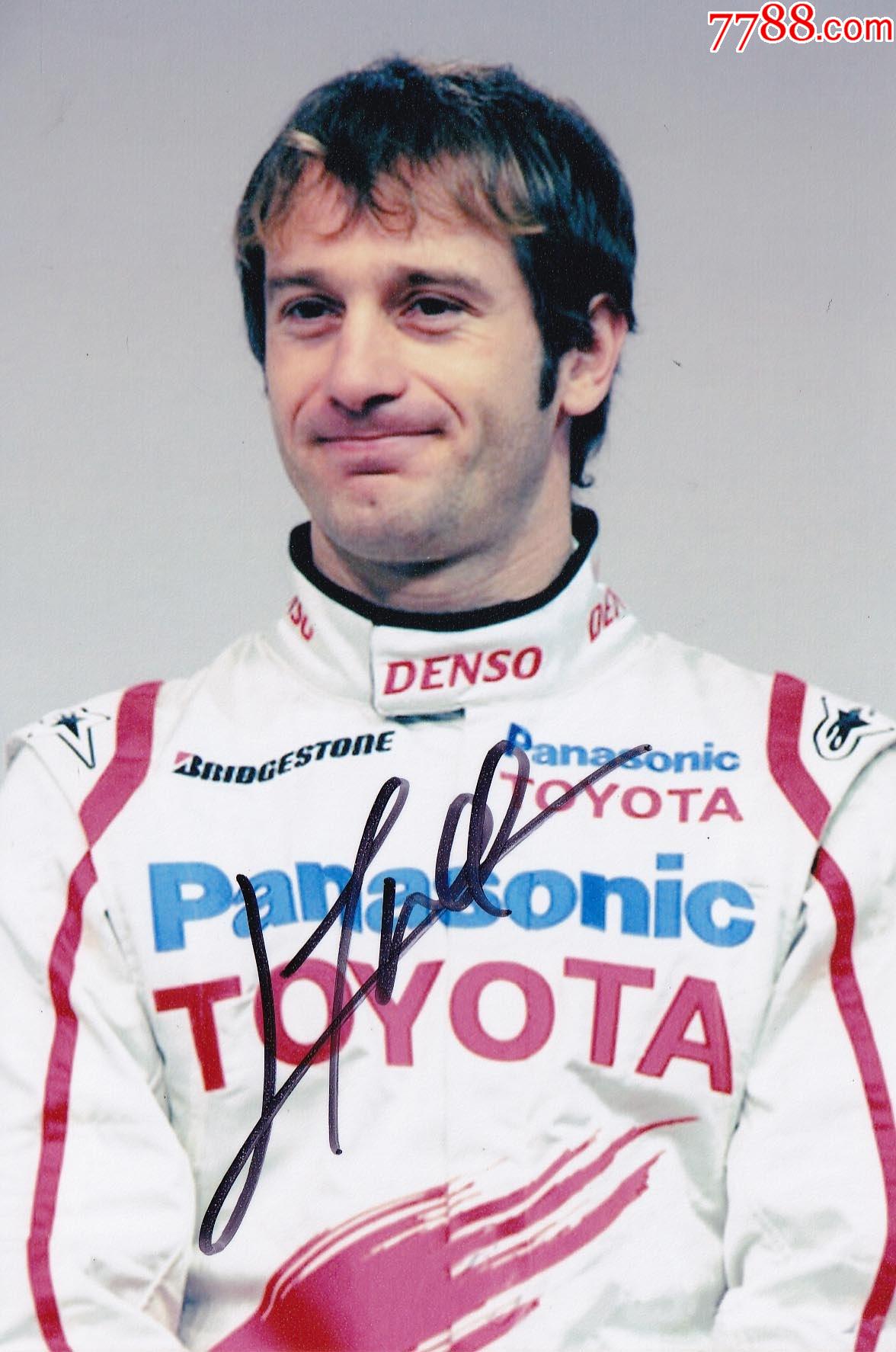 官方正品正版f1赛车特鲁利亲笔签名照送礼佳品生日礼物珍藏