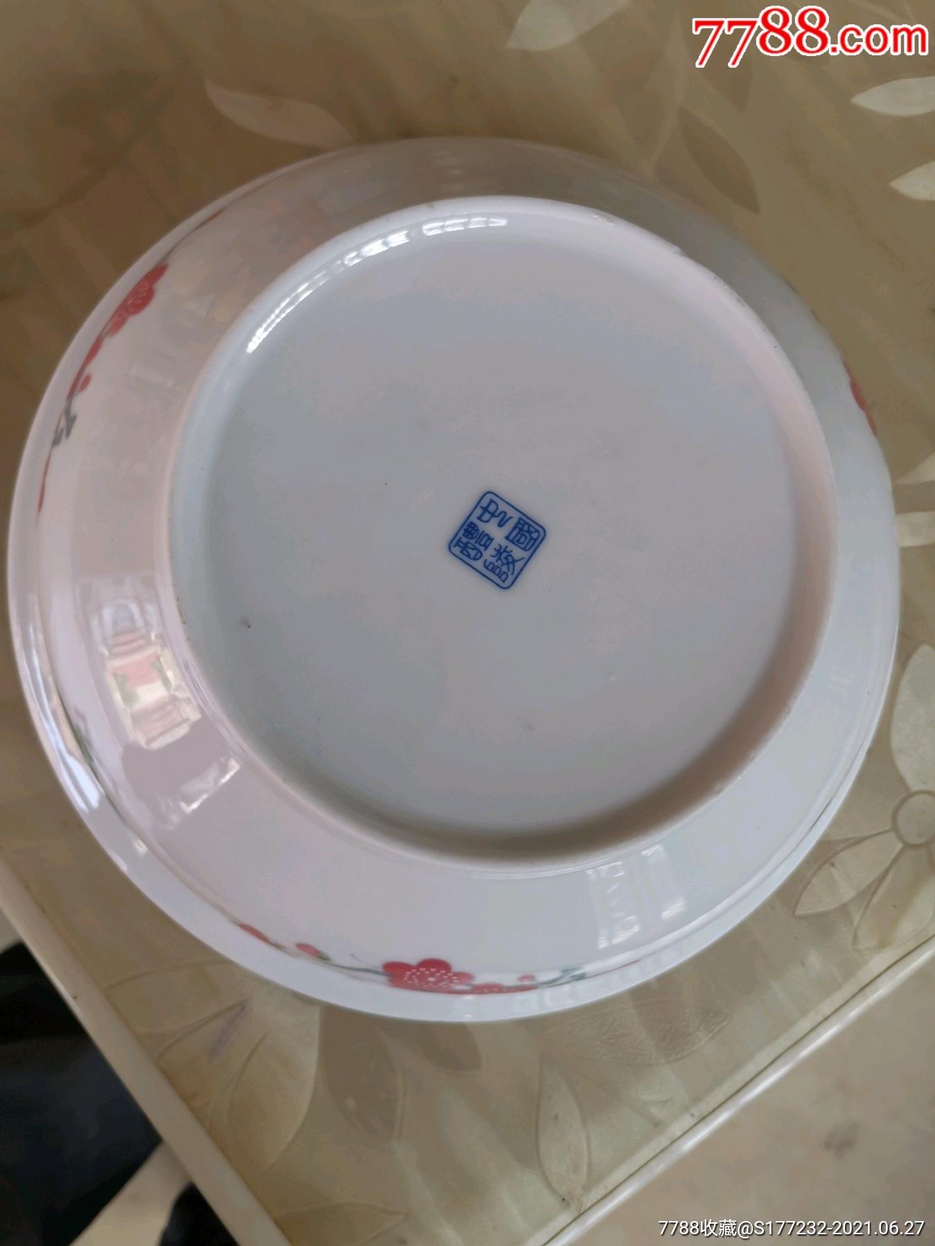 醴陵釉下彩手绘毛瓷汤锅