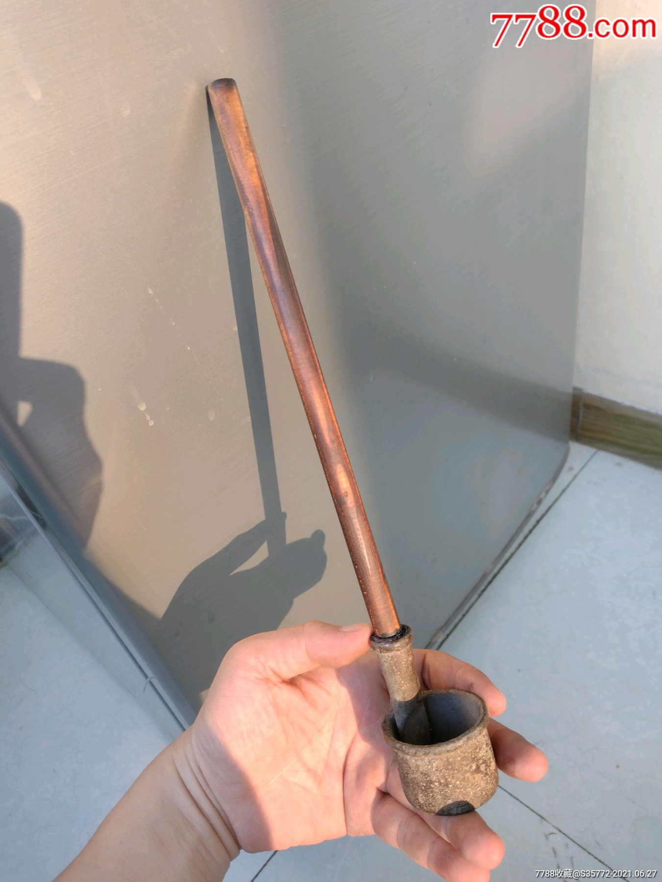 清代,锡酒提子,把子后配,给您讲清楚_价格168元