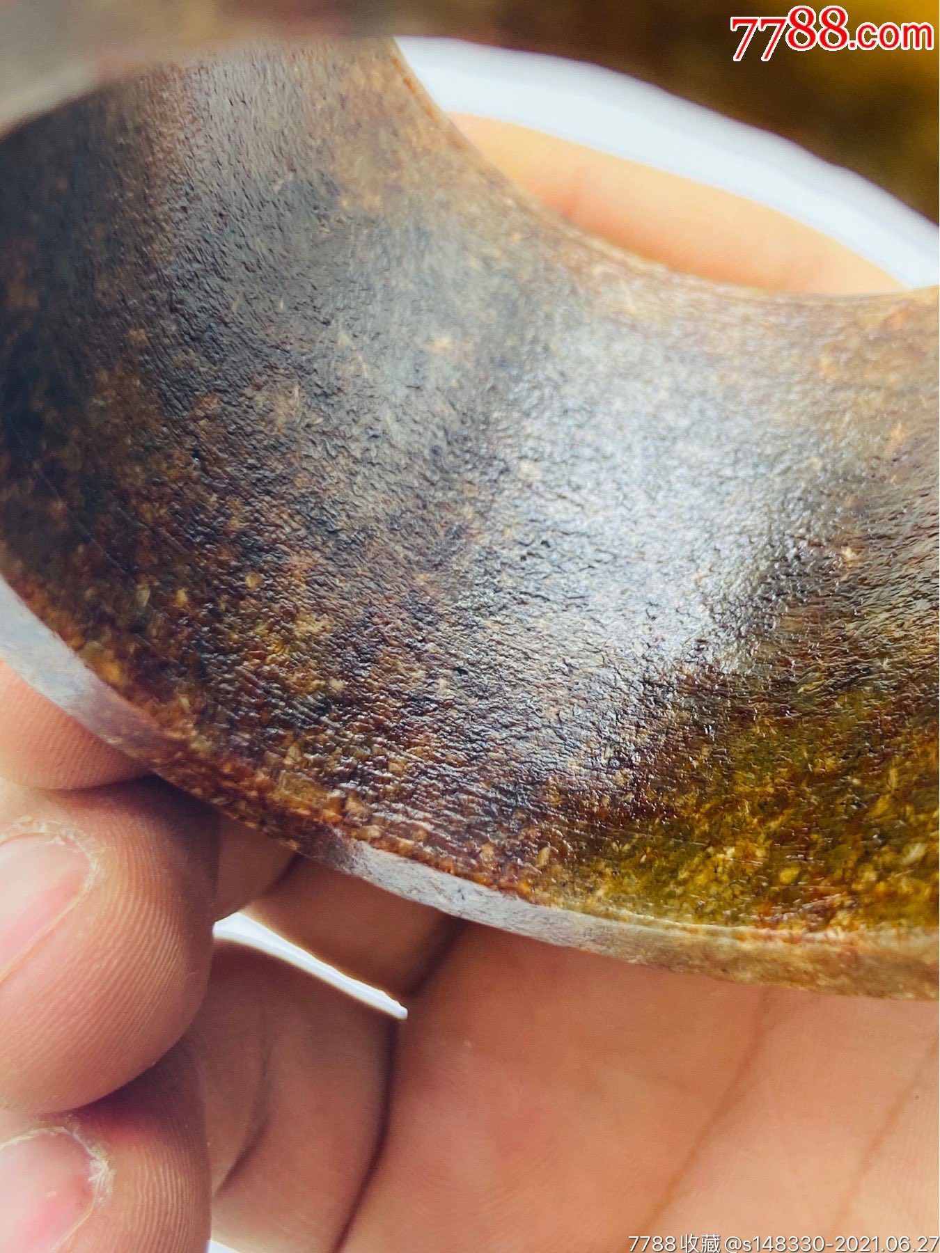 高古玉琮齐家文化玉器古玉老玉和田玉文化期古董古玩收藏-价格:1300元