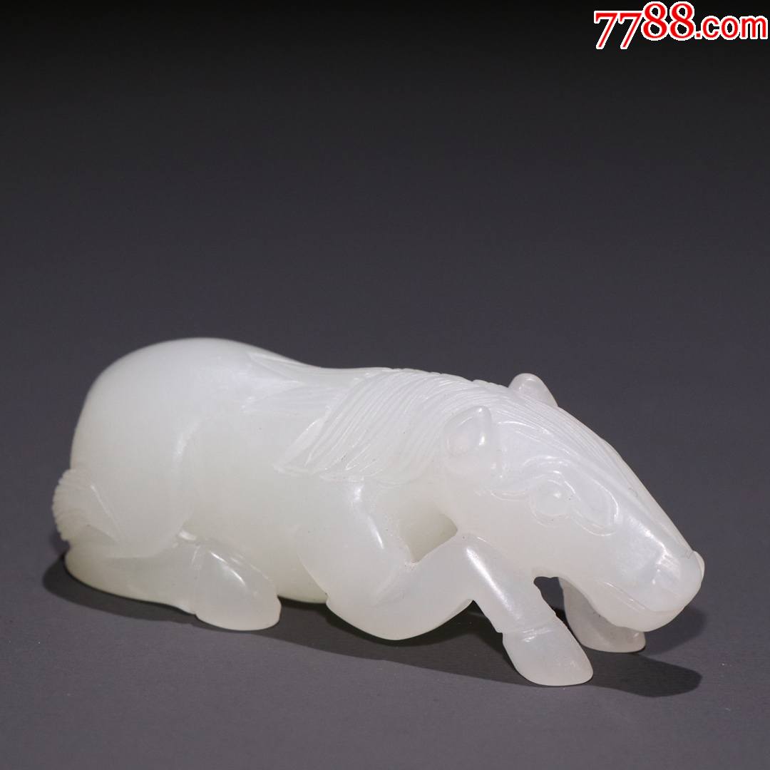 晚清和田玉马-价格:3000元-se81093470-和田玉-零售