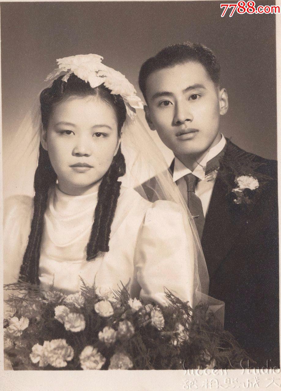 50年代的结婚照图片