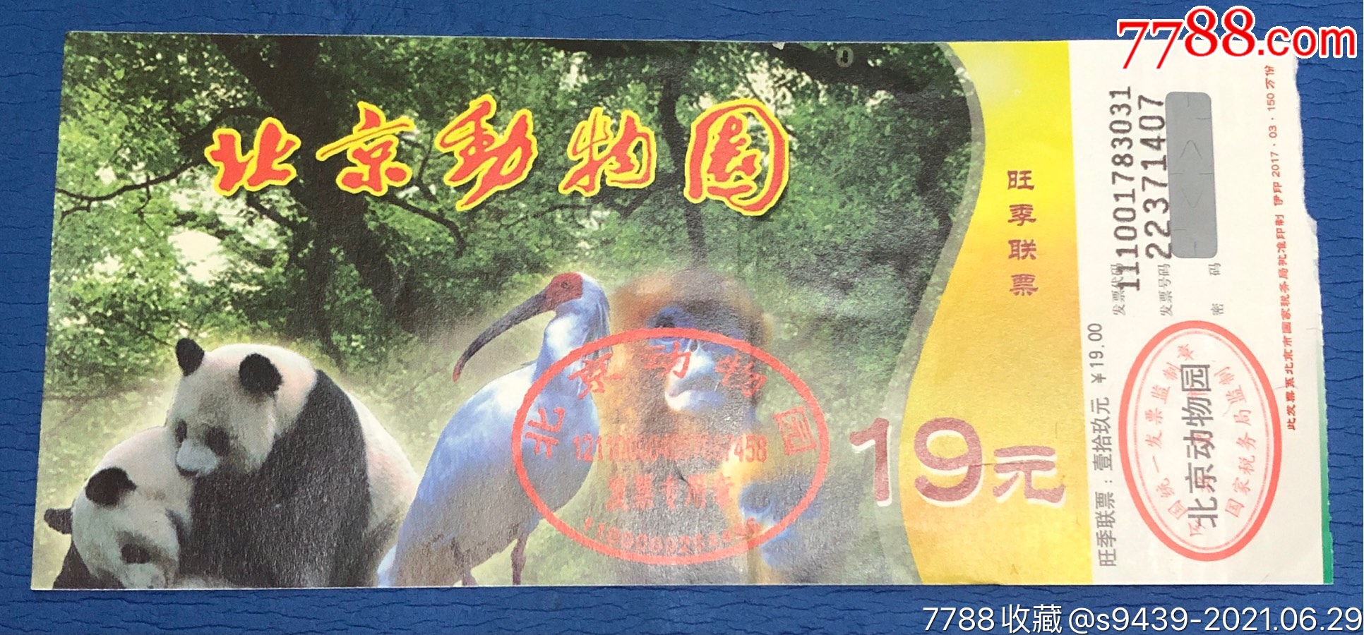 北京动物园19元