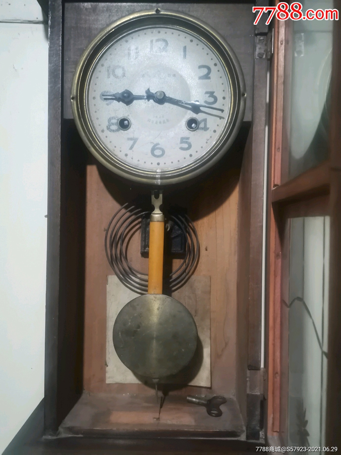 永字牌官帽大挂钟-挂钟-7788书籍