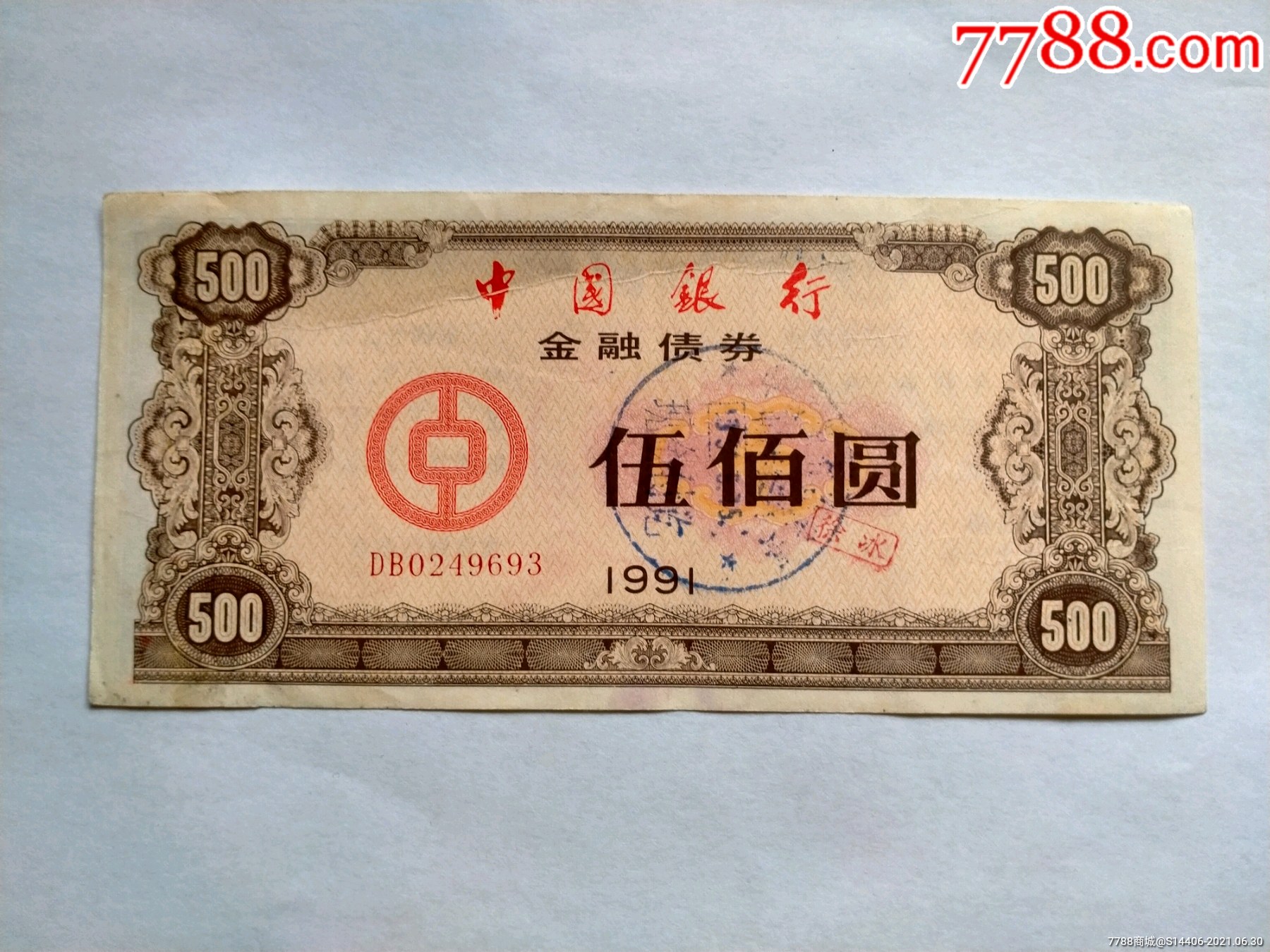 中国银行金融债券