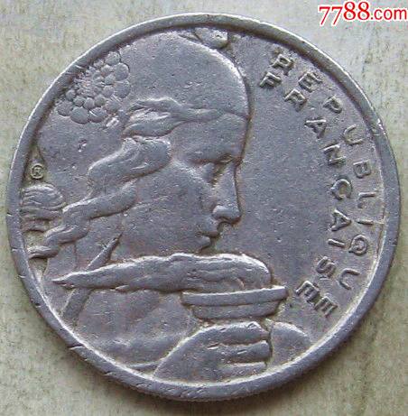 1954年法国硬币100法郎