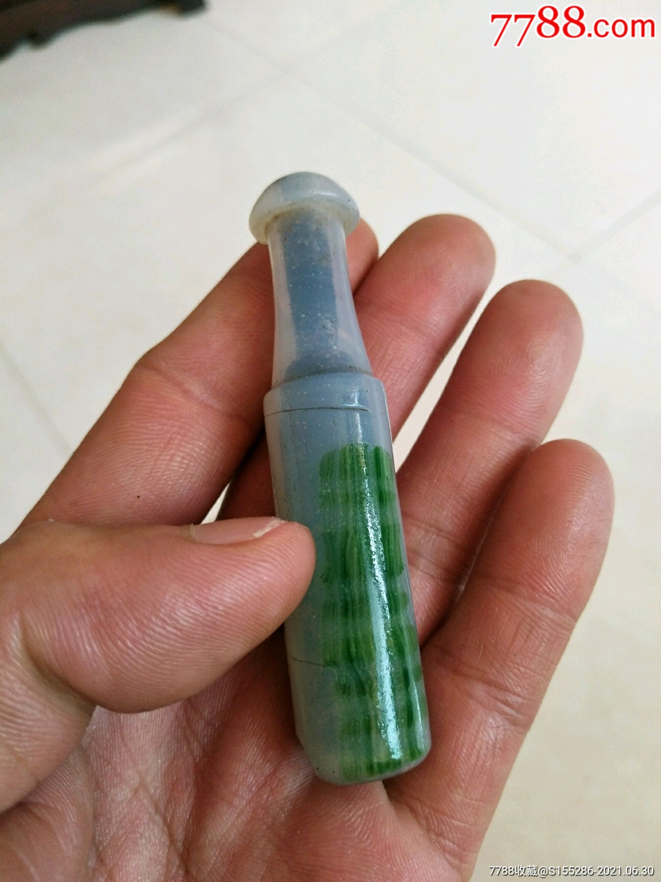 清代老烟嘴长76厘米品相如图包老包真