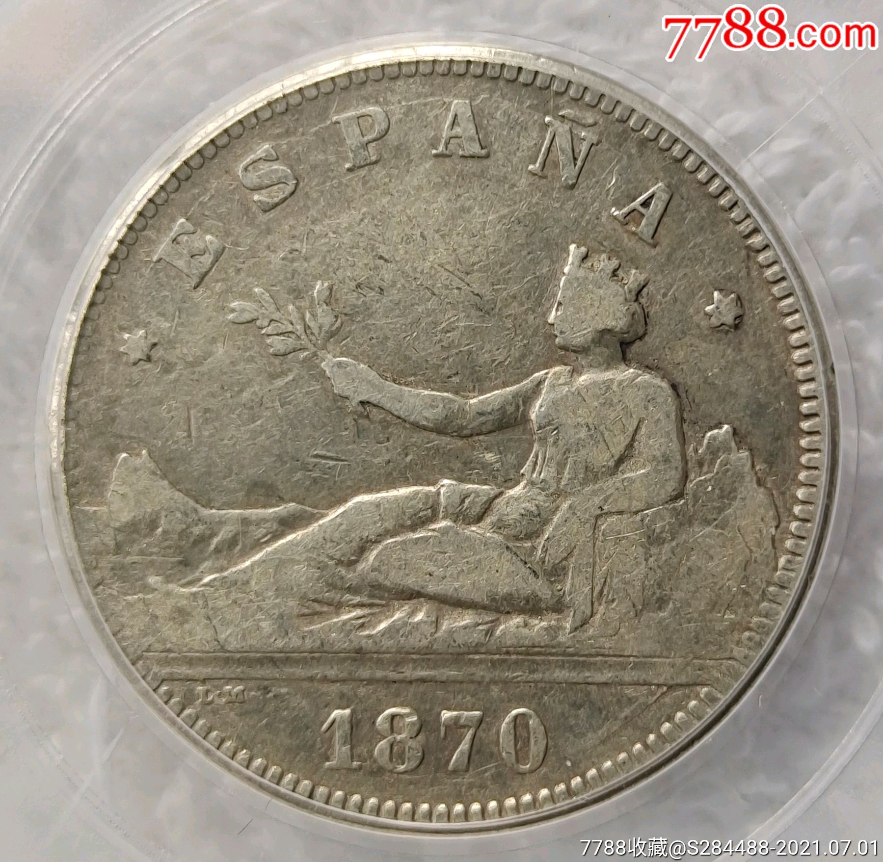 西班牙银币拿花女神2比赛塔xf45