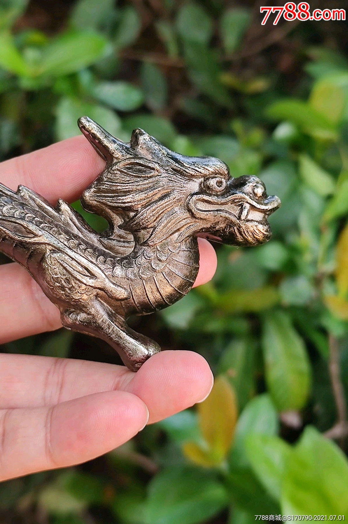 日本进口龙形摆件