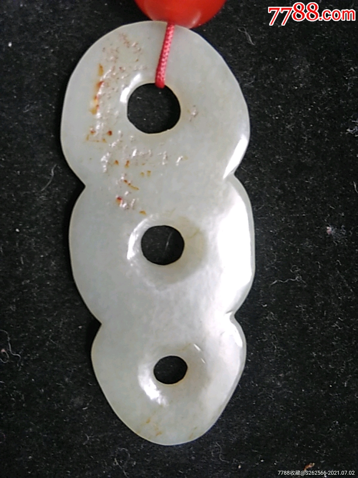 和田玉玉壁三连壁三联壁