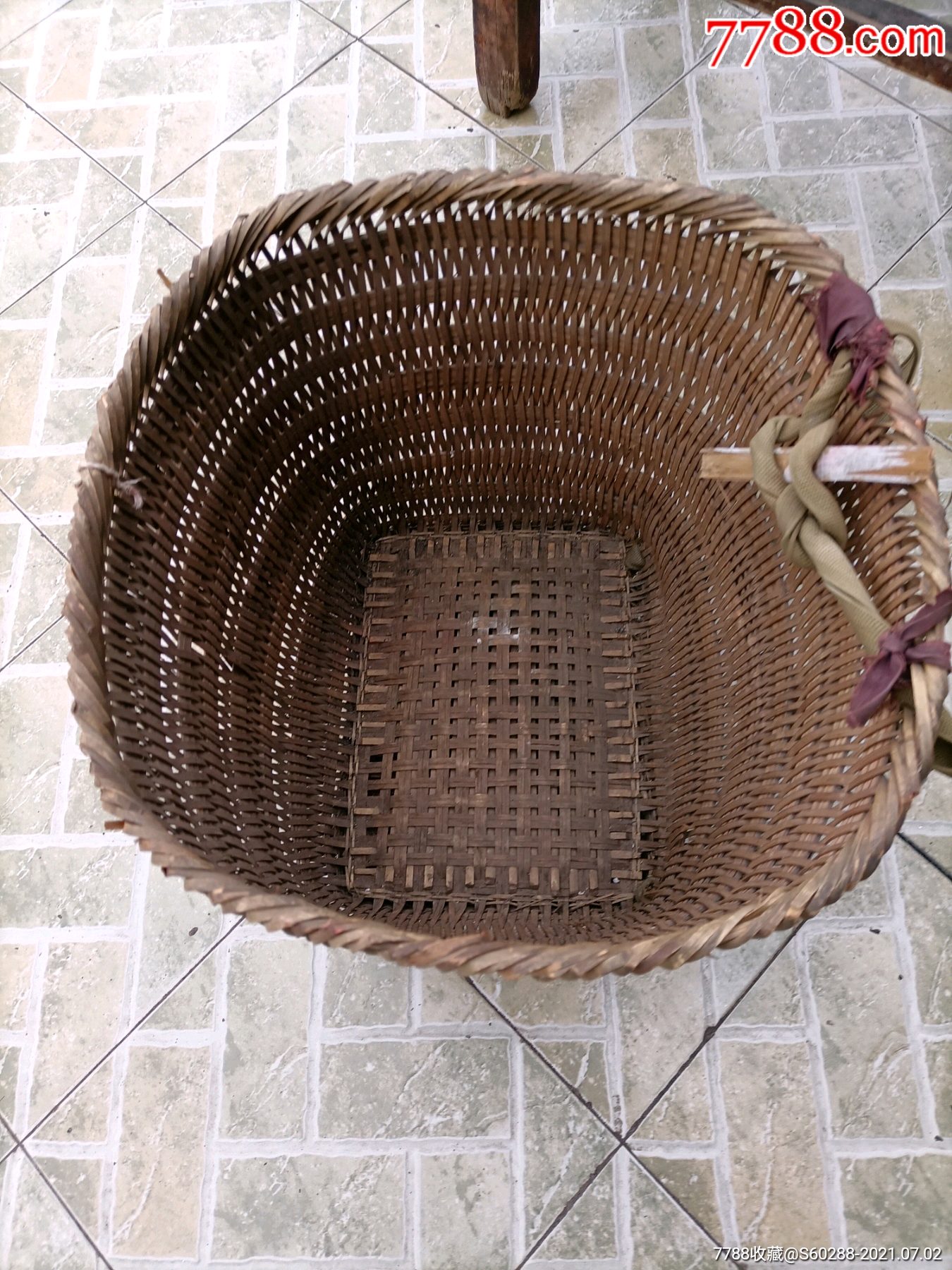 四川云南贵州农村竹编背篼农村赶场背的夹背篼年代大约七八十年代背篼