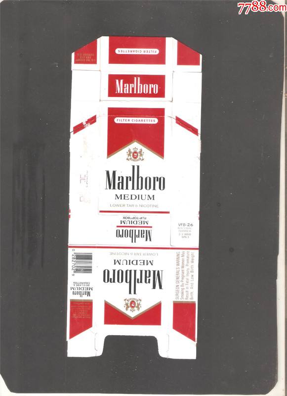 進口marlboro(萬寶路)煙標-地名文字,商標專題收藏-_煙標/煙盒_第1張