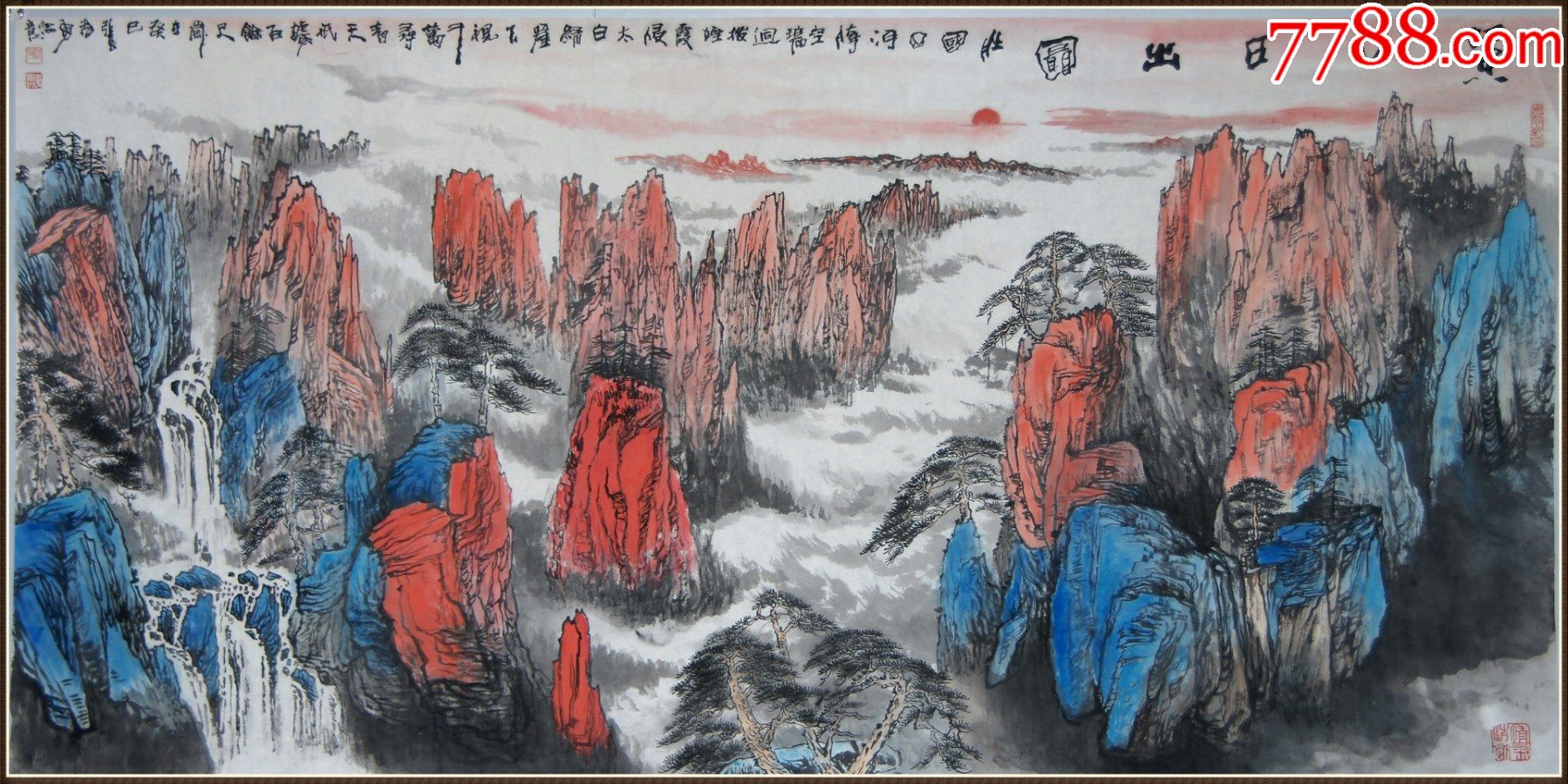 【张孝勇】山水_价格1680元_第1张_7788商城__七七八八商品交易平台