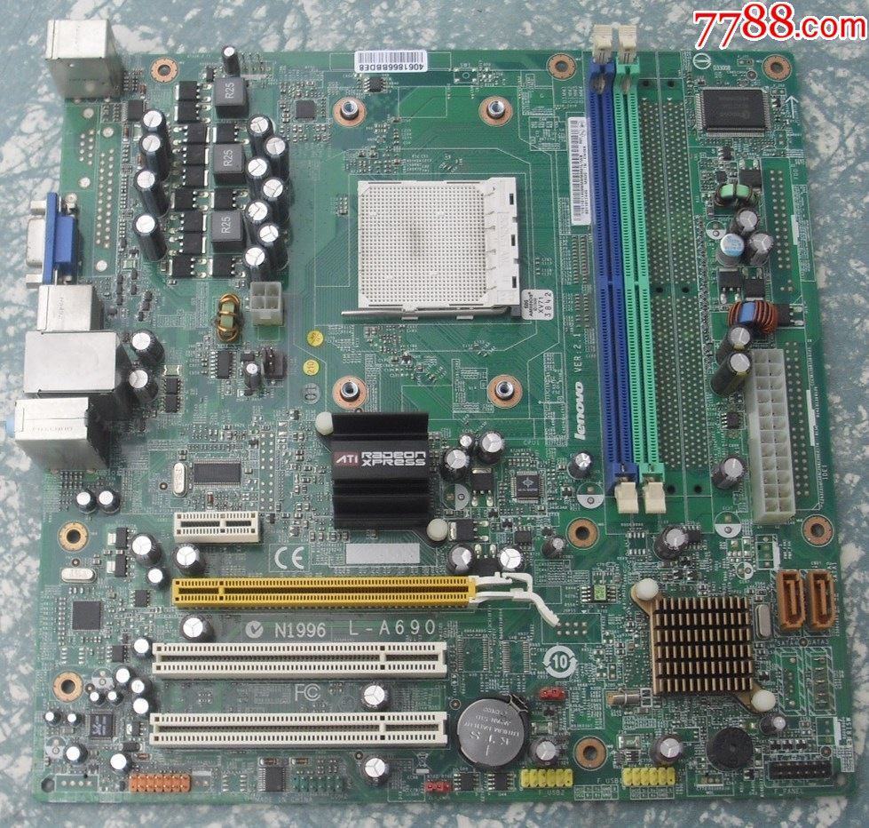 坏n1996la690电脑主板焊接维修学习练习