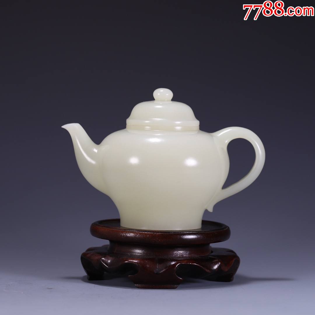 和田玉茶壶