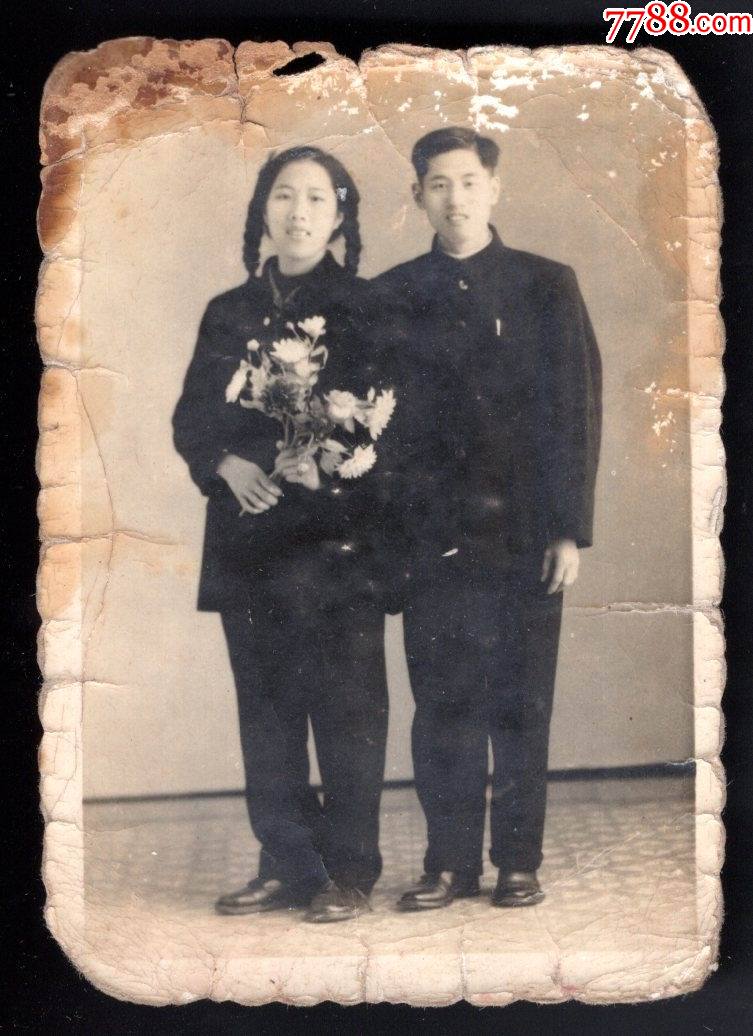 典行五十年结婚代老照片-8厘米*6厘米