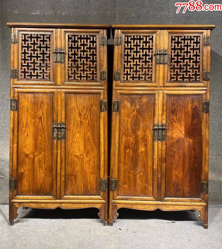 古董古玩黄花梨老家具明清家具木器木艺海南黄花梨橱柜