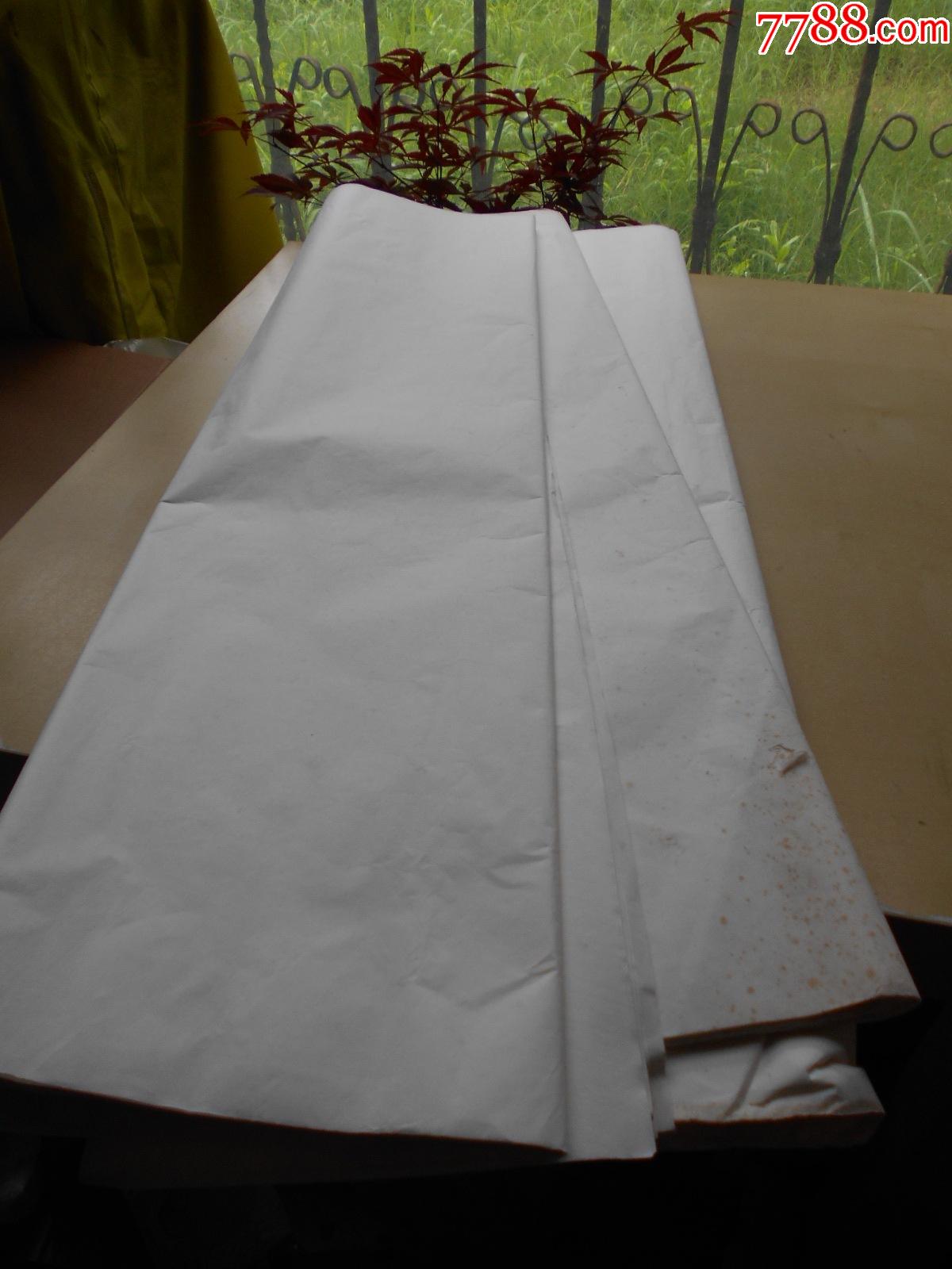 老纸头90年代四尺宣纸25张