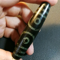 多朱砂佛眼二眼天珠凤眼