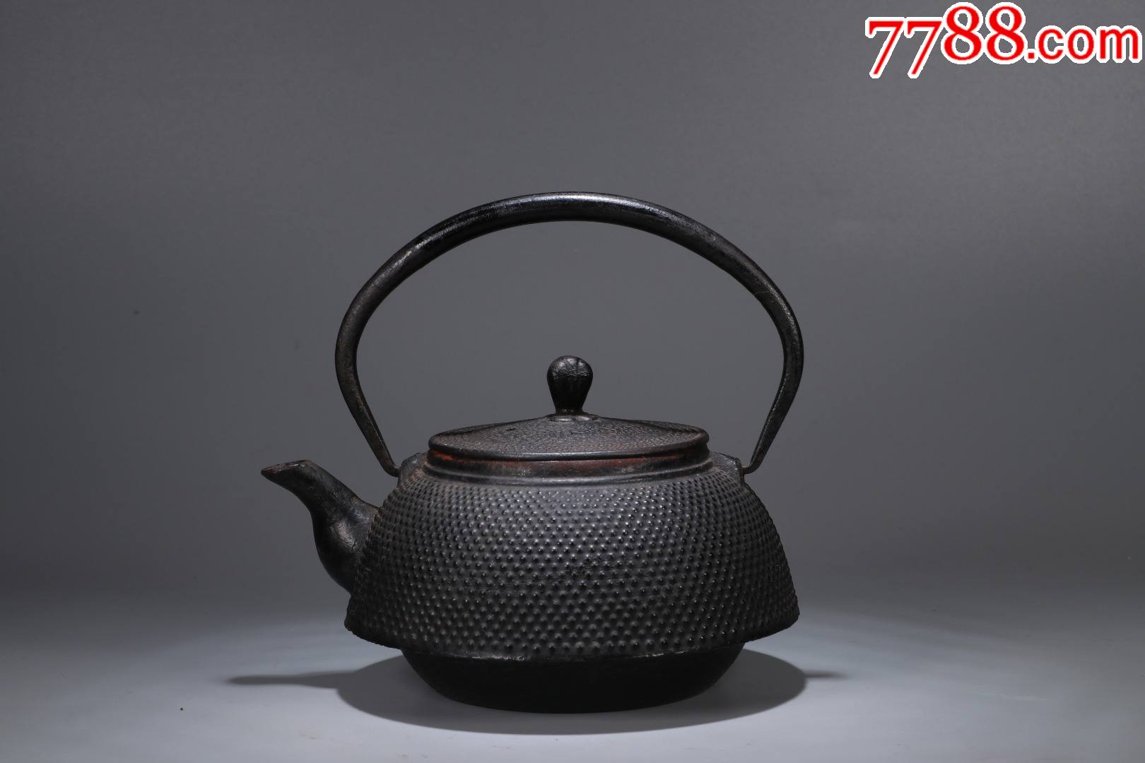 旧藏铁茶壶-日本铁壶/铁壶-7788收藏