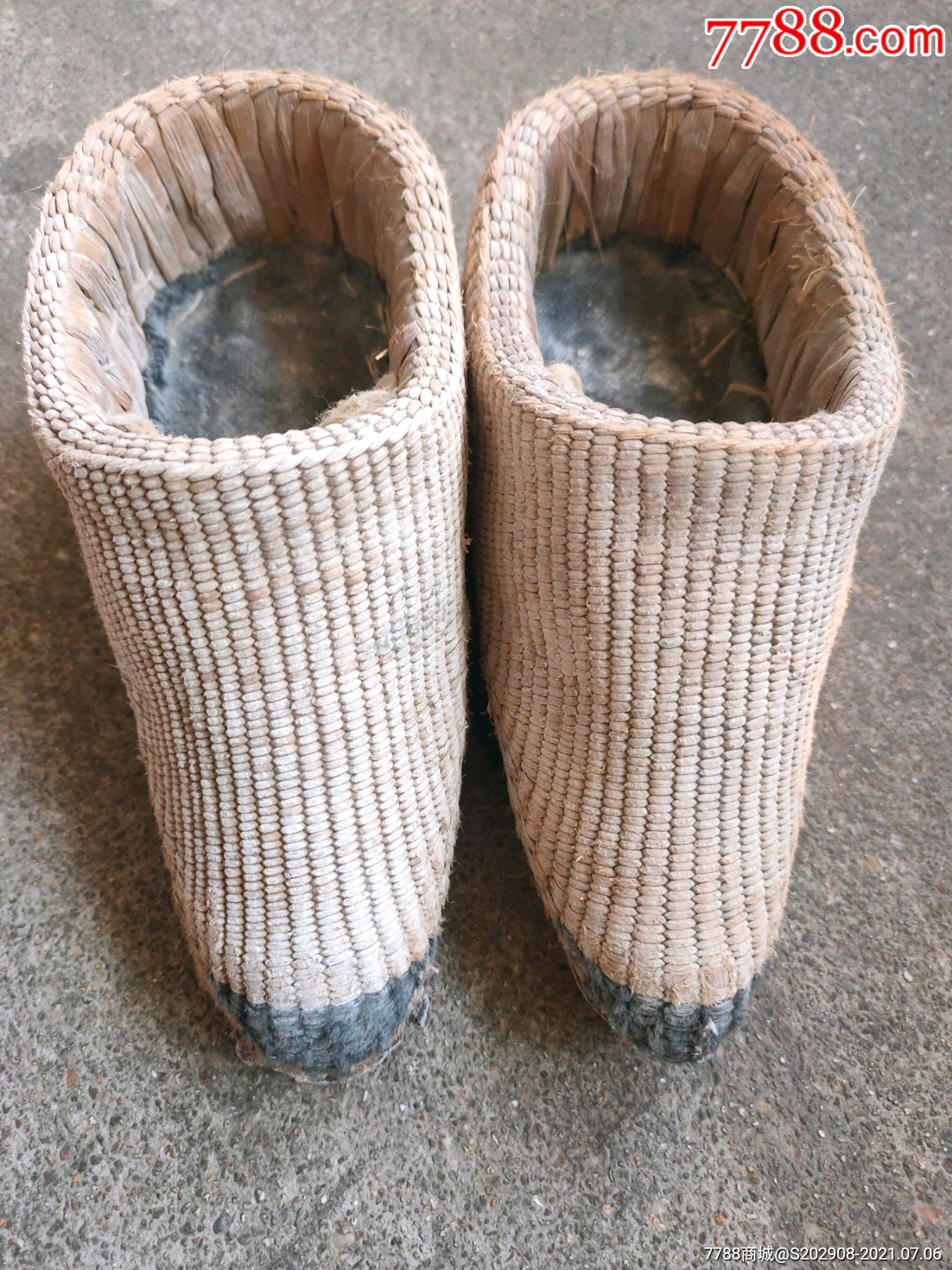三寸金莲草编鞋嘎达子
