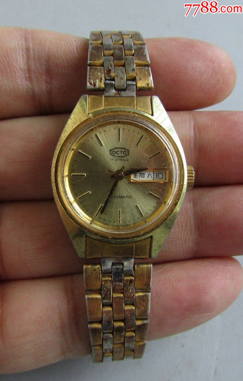 瑞士octo乐都全自动机械女式古董表_手表/腕表_第2张_7788钟表收藏