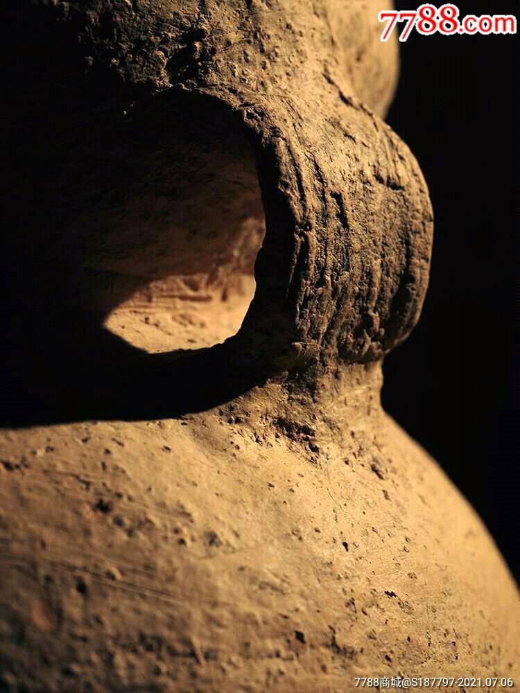 文化期古陶器夹砂陶-价格:4800元-se81272029-红陶-零售-7788瓷器