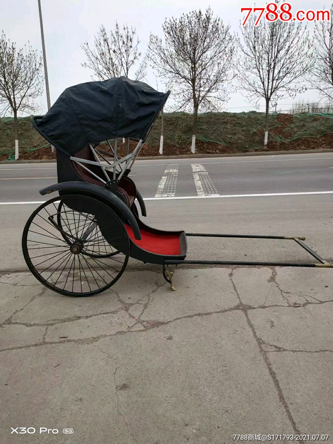 人力黄包车,电影道具,旅游景点优选