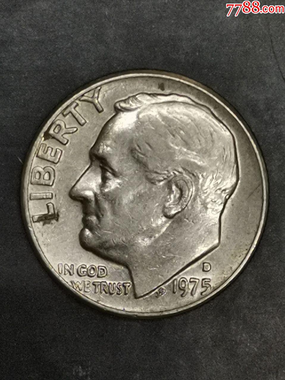 美国1975年10美分