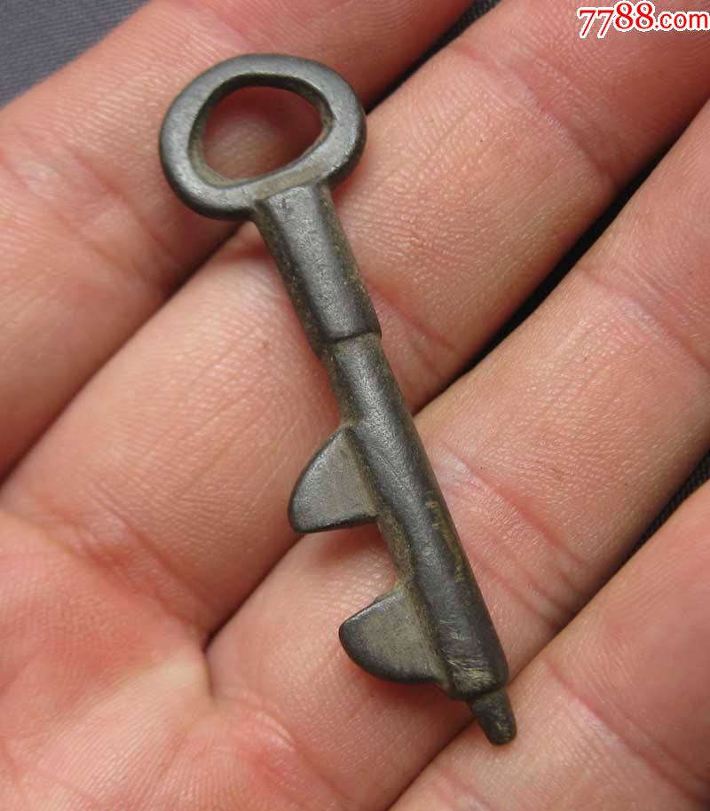 老铜钥,铜挂锁旋开钥匙
